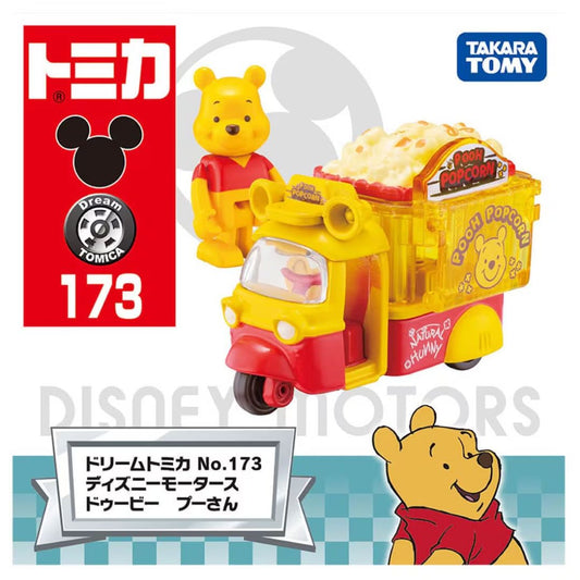 TAKARA TOMY Dream Tomica No. 173 Disney Motors Doobie Winnie the Pooh 4904810079187