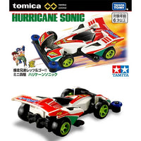 PREORDER Tomica Premium Unlimited Bakusou Kyodai Let's & Go!! Mini 4WD Hurricane Sonic (Approx. Release Date : DECEMBER 2024 subject to manufacturer's final decision)