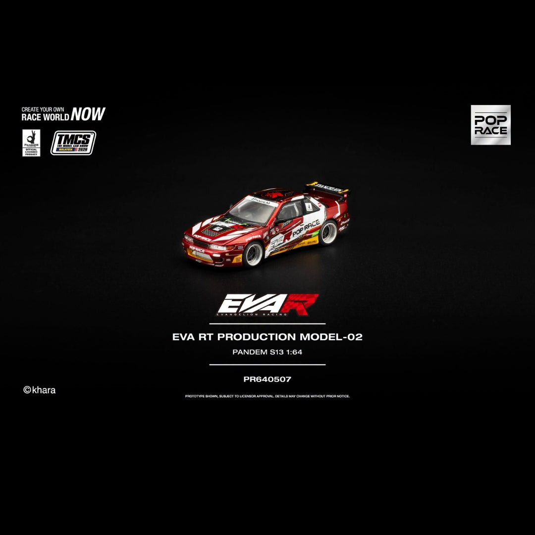 POPRACE 1/64 EVA RT PRODUCTION MODEL-02 PANDEM S13 TMCS 2026 Special Edition PR640507 **Limited ONE per customer**