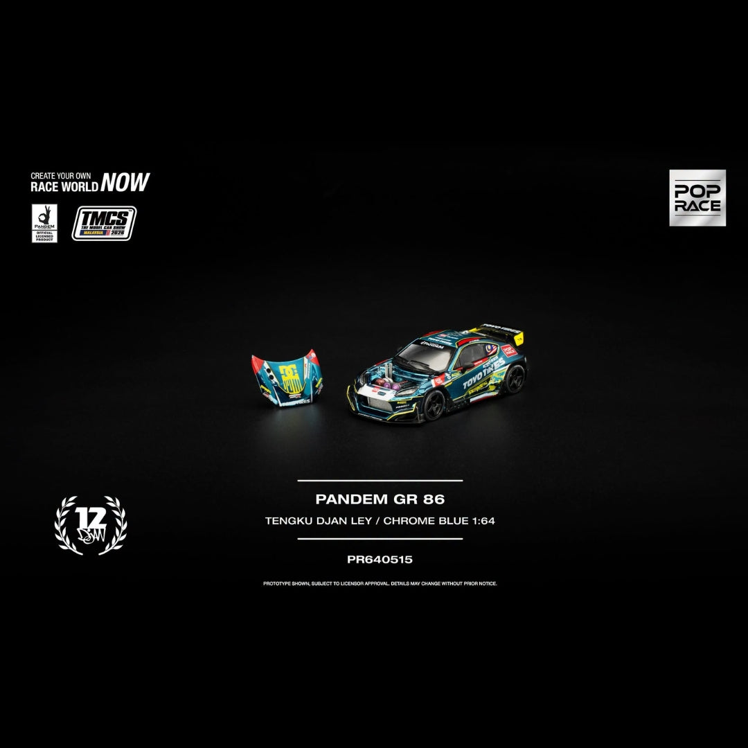 POPRACE 1/64 PANDEM GR86 TMCS 2026 Special Edition PR640515 **Limited ONE per customer**