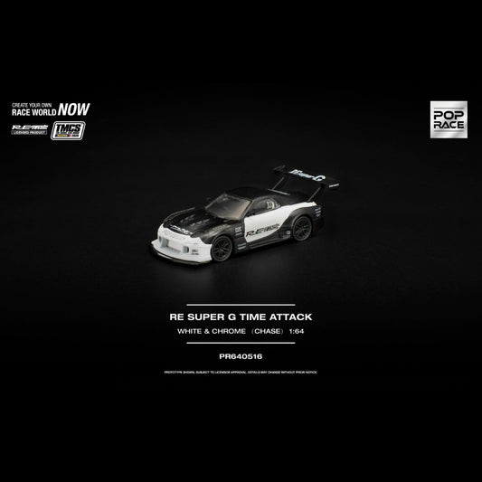 POPRACE 1/64 RE SUPER G TIME ATTACK TMCS 2026 Special Edition PR640516 **Limited ONE per customer** **CHASE CARS ARE RANDOMLY PACKED**