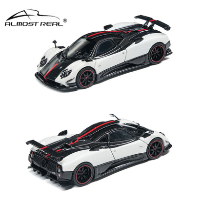 PREORDER Almost Real 1/64 Pagani Zonda Cinque Coupe - 2009 - Bianco Benny 650601001 (Approx. Release Date: SEP 2026 and subject to the manufacturer's final decision)