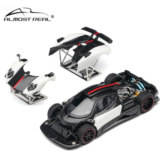PREORDER Almost Real 1/64 Pagani Zonda Cinque Coupe - 2009 - Bianco Benny 650601001 (Approx. Release Date: SEP 2026 and subject to the manufacturer's final decision)