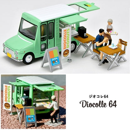 TOMYTEC TLVN 1/64 Diocolle 64 #Car Snap 24a Donut Shop