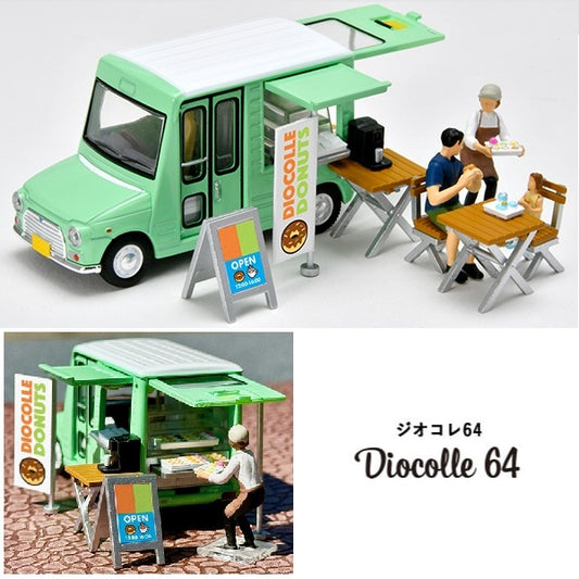 TOMYTEC TLVN 1/64 Diocolle 64 #Car Snap 24a Donut Shop