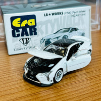 ERA CAR 1/64 74 LB Works LC500 (Pearl White) LS21LC2901