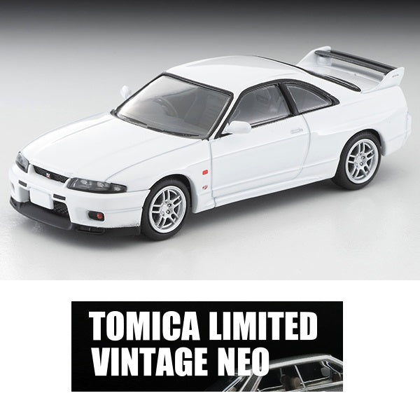 TOMYTEC TLVN 1/64 Nissan Skyline GT-R V-spec N1 (white) 1995 model LV-N308c