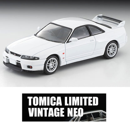 TOMYTEC TLVN 1/64 Nissan Skyline GT-R V-spec N1 (white) 1995 model LV-N308c