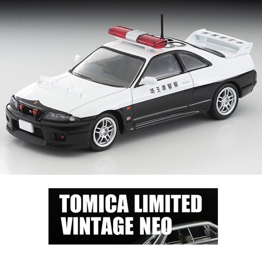TOMYTEC TLVN 1/64 Nissan Skyline GT-R Patrol Car (Saitama Prefectural Police) LV-N322a