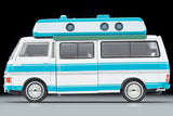 TOMYTEC TLVN 1/64 Nissan CARAVAN Camper White/Sky Blue 1973 LV-N312a