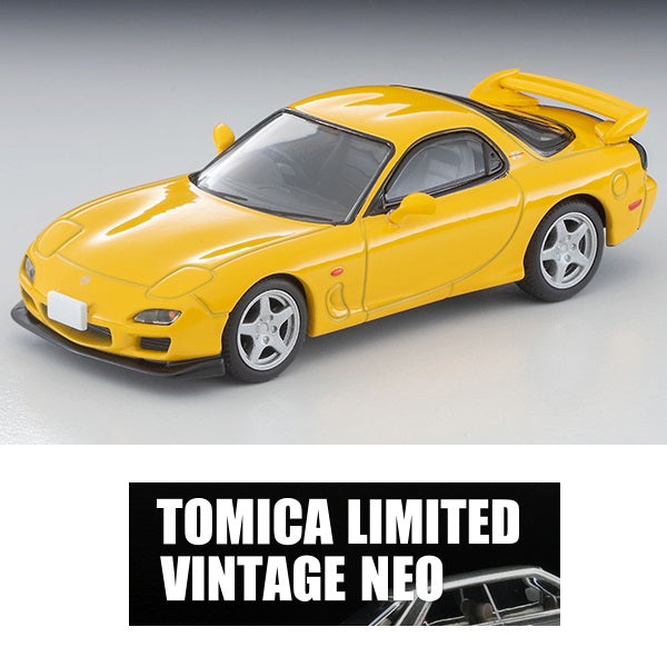 TOMYTEC TLVN 1/64 Mazda RX-7 Type R Bathurst R (Yellow) 2001 LV-N267d