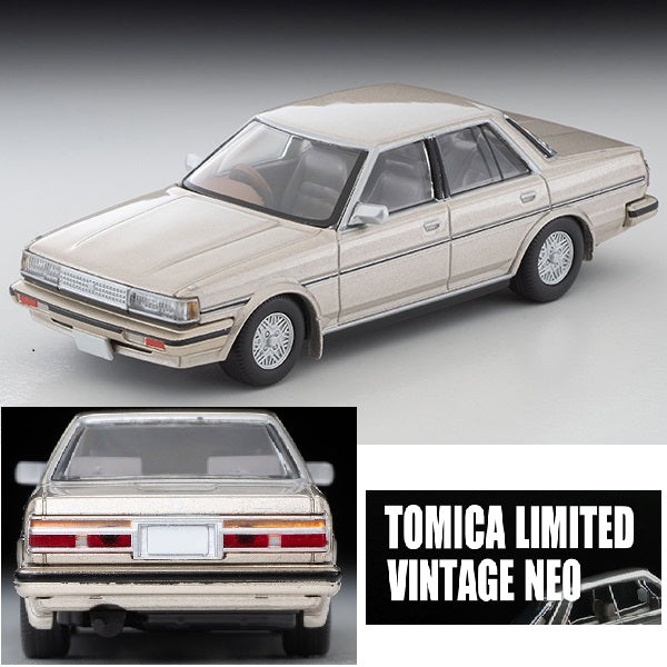 TOMYTEC TLVN 1/64 Toyota Cresta Super Lucent Twin Cam 24 (Beige) 1986 LV-N137c