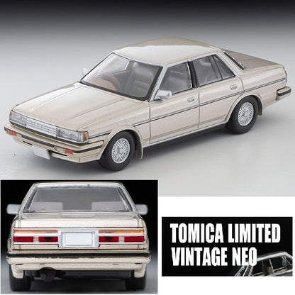 TOMYTEC TLVN 1/64 Toyota Cresta Super Lucent Twin Cam 24 (Beige) 1986 LV-N137c