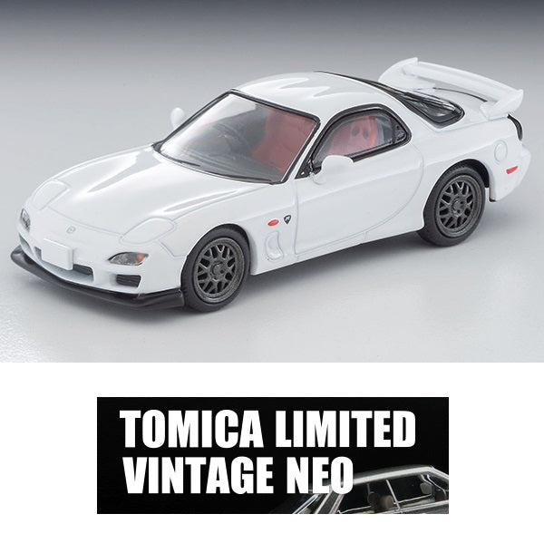 PREORDER TOMYTEC TLVN 1/64 Mazda RX-7 Spirit R Type A (White) 2002 LV-N267e (Approx. Release Date : DECEMBER 2024 subject to manufacturer's final decision)