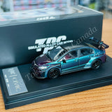 TPC 1/64 Civic FD2 Chameleon with Black Wheels TPC645705