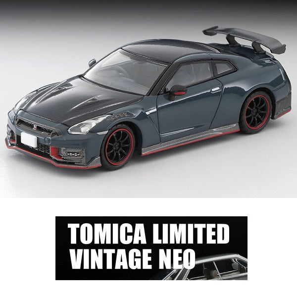 TOMYTEC TLVN 1/64 NISSAN GT-R NISMO Special edition 2024 model (gray) LV-N317a