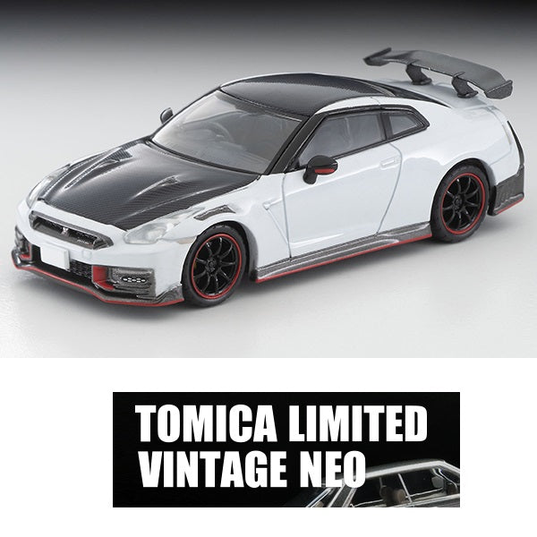 TOMYTEC TLVN 1/64 NISSAN GT-R NISMO Special edition 2024 model (White) LV-N317b