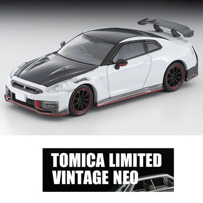 TOMYTEC TLVN 1/64 NISSAN GT-R NISMO Special edition 2024 model (White) LV-N317b