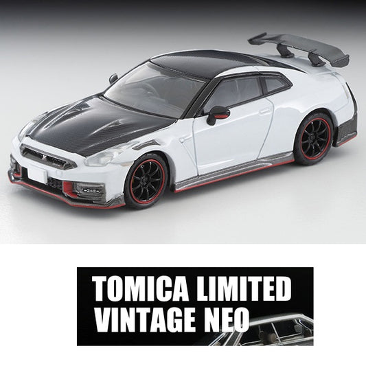 TOMYTEC TLVN 1/64 NISSAN GT-R NISMO Special edition 2024 model (White) LV-N317b