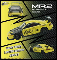 Micro Turbo 1/64 Custom MR2 Yellow Hong Kong Edition