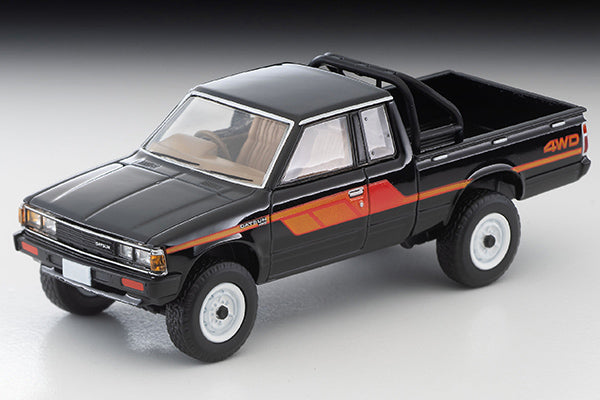 TOMYTEC TLVN 1/64 Datsun Truck 4WD King Cab AD (Black) LV-N320a