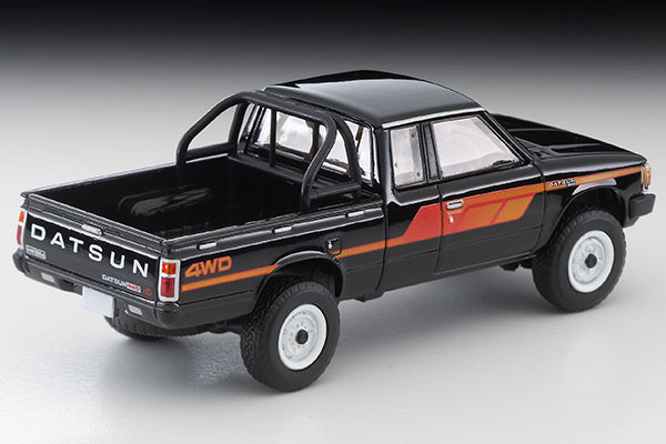 TOMYTEC TLVN 1/64 Datsun Truck 4WD King Cab AD (Black) LV-N320a