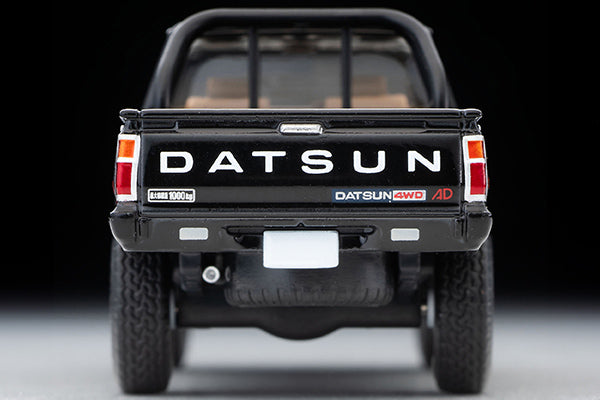 TOMYTEC TLVN 1/64 Datsun Truck 4WD King Cab AD (Black) LV-N320a