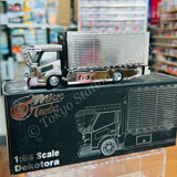 Micro Turbo 1/64 Wing Truck Dekotora (Silver Electroplating) Limited Edition