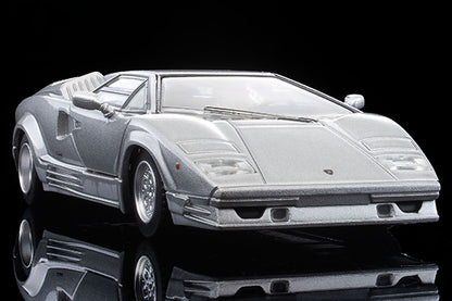 TOMYTEC TLVN 1/64 LV-N Lamborghini Countach 25th Anniversary (Silver)