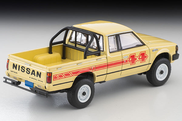 TOMYTEC TLVN 1/64 Nissan Truck 4X4 King Cab (Yellow) North American Specification LV-N321a
