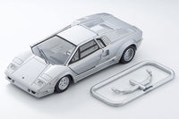 PREORDER TOMYTEC TLVN 1/64 LV-N Lamborghini Countach 25th Anniversary (Silver) (Approx. Release Date : JAN 2025 subject to manufacturer's final decision)