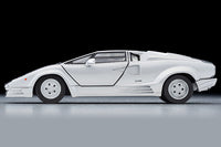 PREORDER TOMYTEC TLVN 1/64 LV-N Lamborghini Countach 25th Anniversary (Silver) (Approx. Release Date : JAN 2025 subject to manufacturer's final decision)