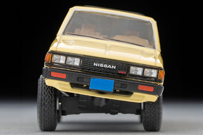 TOMYTEC TLVN 1/64 Nissan Truck 4X4 King Cab (Yellow) North American Specification LV-N321a