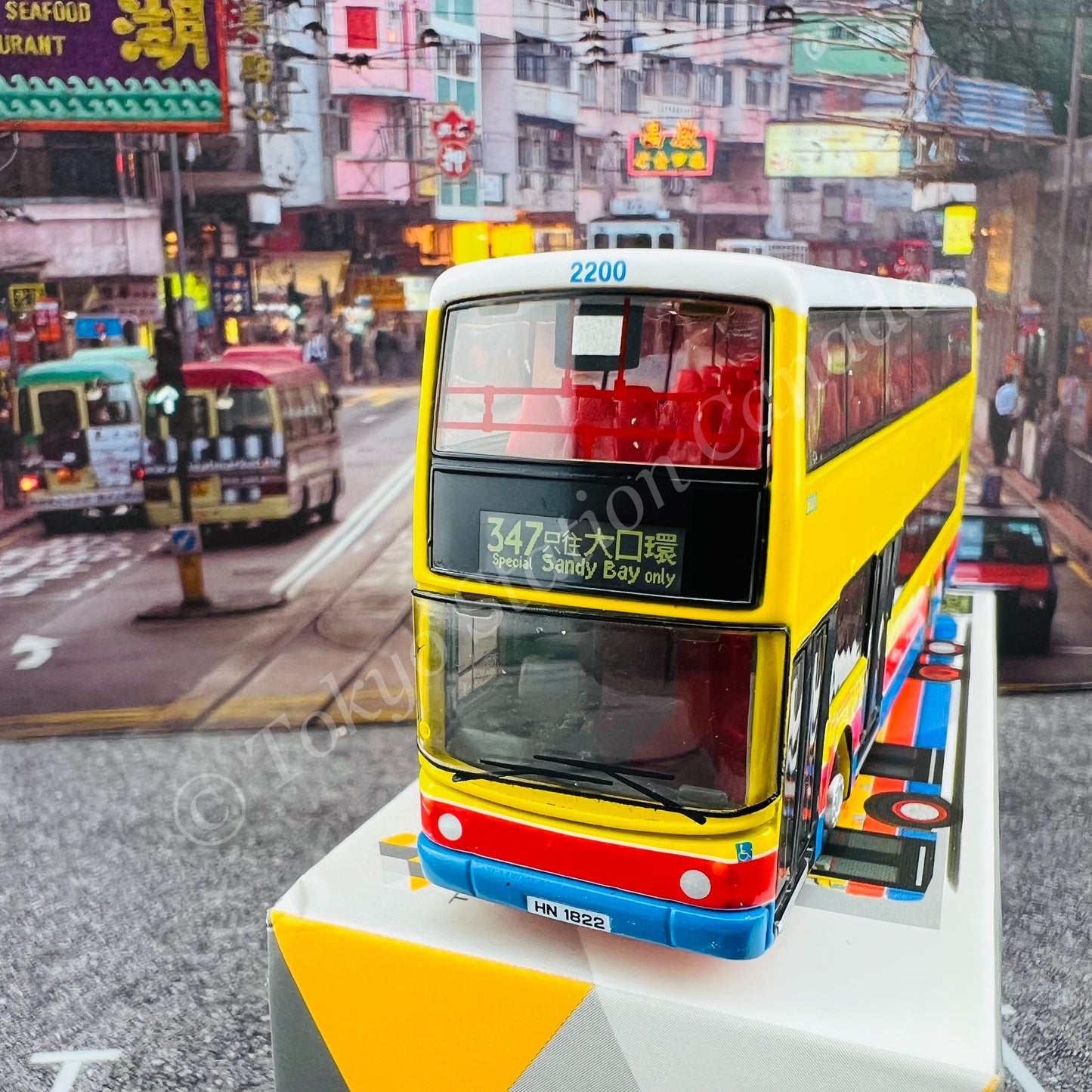 TINY 微影 L38 Dennis Trident Alexander Yellow (347)