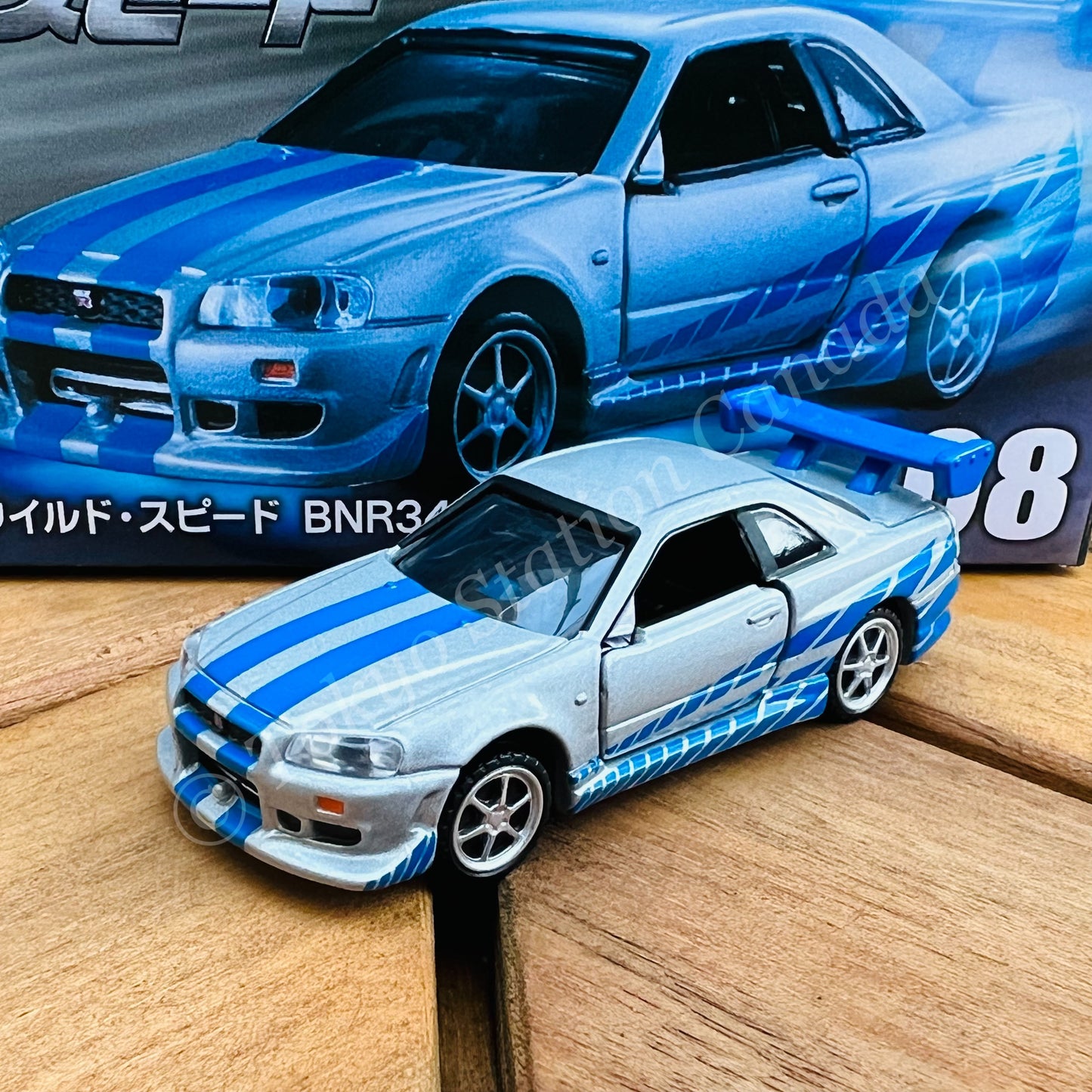 Tomica Premium unlimited 08 Fast & Furious BNR34 SKYLINE GT-R (Paper Box)