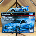 Tomica Premium unlimited 08 Fast & Furious BNR34 SKYLINE GT-R (Paper Box)