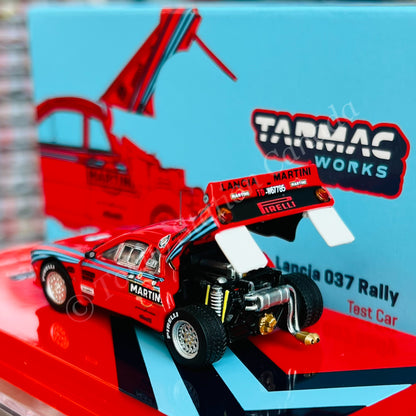TARMAC WORKS 1/64 Lancia 037 Rally Test Car *2022 HK Special Edition *