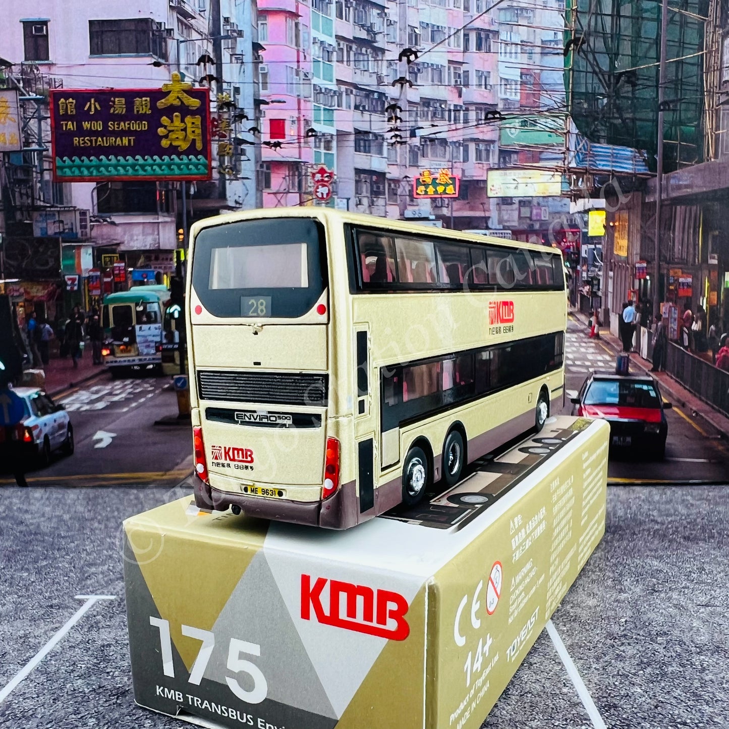 TINY 微影 175 KMB ADL Enviro500 (Star Ferry 28 尖沙咀碼頭) KMB2021079