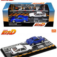 MODELER'S 1/64 Initial D Set Vol.15 Kai Kogashiwa MR2 (SW20) & Takumi Fujiwara Trueno (AE86) MD64215