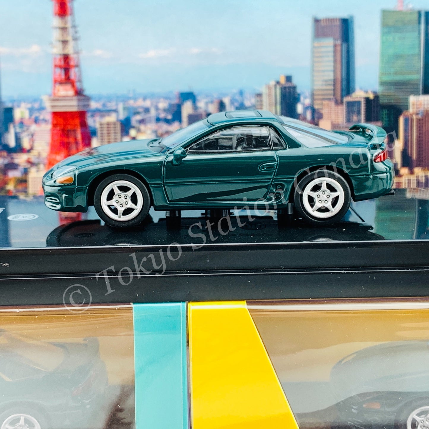 PARA64 1/64 Mitsubishi 3000GT GTO Panama Green Mica LHD PA-55132