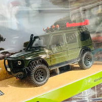TARMAC WORKS ROAD64 1/64 Mercedes-AMG G63 Dark Green with off-road roof rack T64R-040-GN