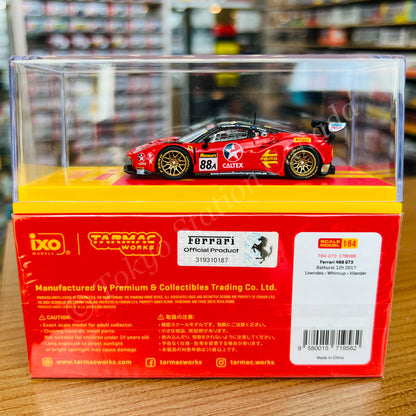 TARMAC WORKS HOBBY64 1/64 Ferrari 488 GT3 Bathurst 12 Hour 2017 Lowndes / Whincup / Vilander T64-072-17BH88
