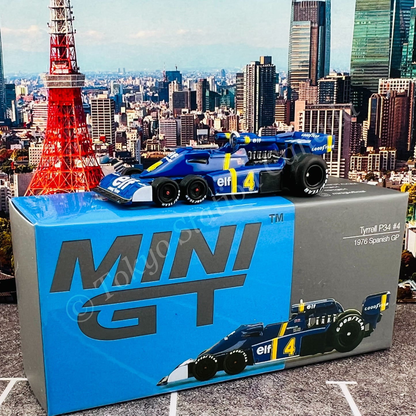 MINI GT 1/64 Tyrrell P34 #4 1976 Spanish GP MGT00488