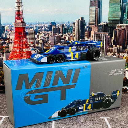 MINI GT 1/64 Tyrrell P34 #4 1976 Spanish GP MGT00488