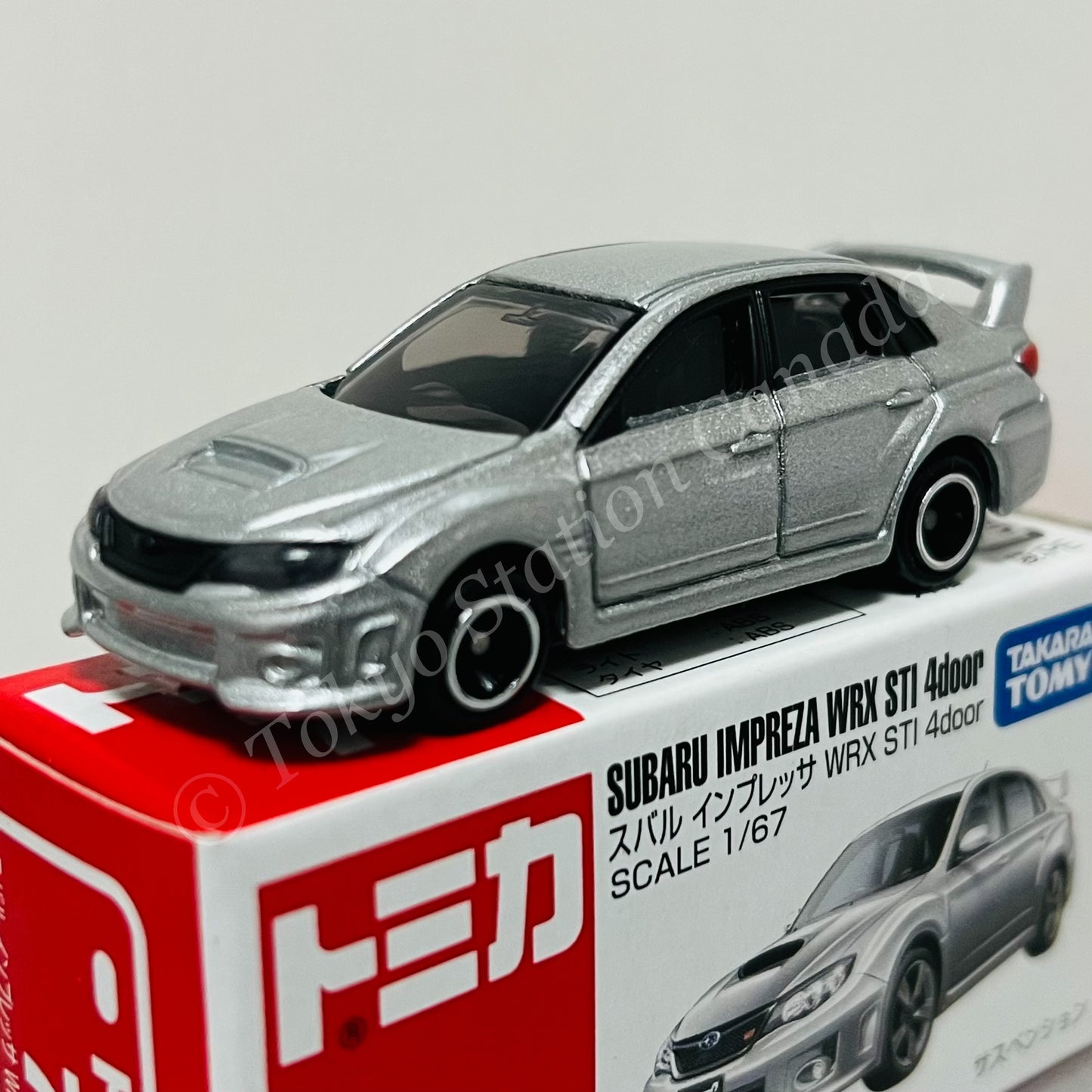 TOMICA 7 Subaru Impreza WRX STi 4door