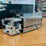 Micro Turbo 1/64 Wing Truck Dekotora (Silver Electroplating) Limited Edition