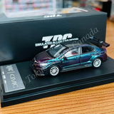 TPC 1/64 Civic FD2 Chameleon with Silver Wheels TPC645704