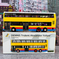 TINY 微影 L40 Dennis Trident Alexander Yellow 12M (Tseung Kwan O E22A 將軍澳)