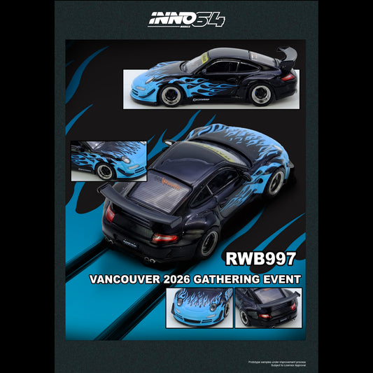 INNO64 1/64 RWB 997 Vancouver 2026 Gathering Event IN64-997RWB-VCGT **Limited ONE per customer**