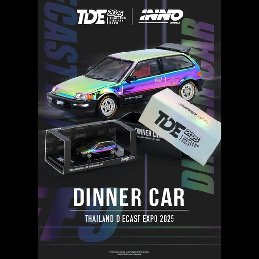 INNO64 HONDA CIVIC SiR (EF9) THAILAND DIECAST EXPO 2025 EVENT IN64-EF9-TDE25DC **Limited to ONE per customer**